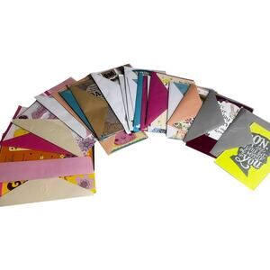 Lot of 25 American Greeting Happy Birthday Cards Family Set- New